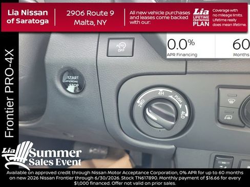 New 2026 Nissan Frontier PRO-4X w/ Pro-4x Convenience Package AWD/4WD image 25