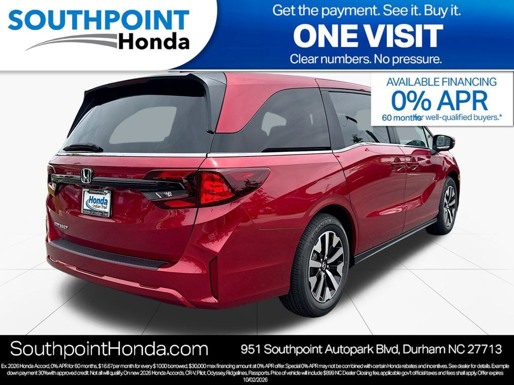 New 2026 Honda Odyssey EX-L image 2
