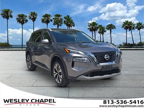 Certified 2023 Nissan Rogue SV w/ SV Premium B Package AWD/4WD image 1