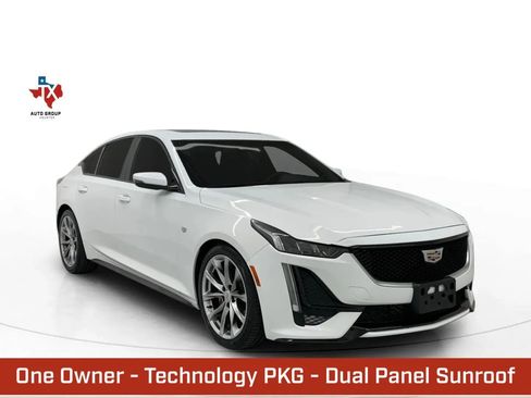 Used 2021 Cadillac CT5 Sport w/ Technology Package RWD image 1