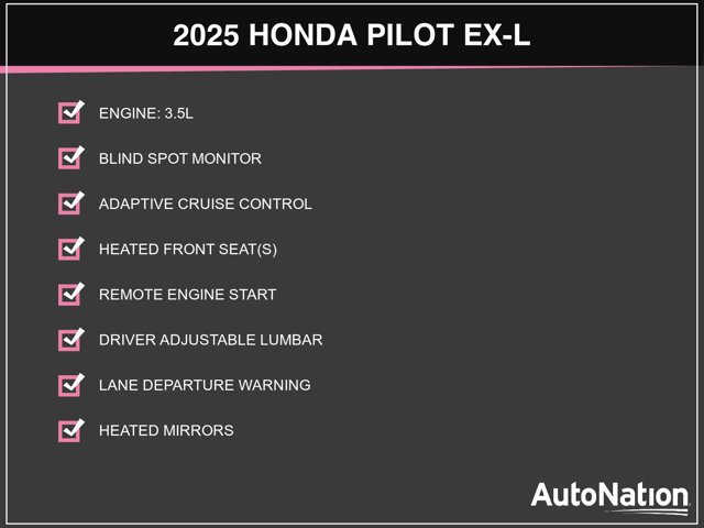Used 2025 Honda Pilot EX-L image 3