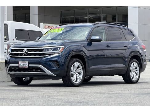 Used 2021 Volkswagen Atlas SE w/ Towing Package AWD/4WD image 8