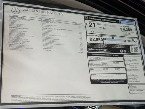 New 2026 Mercedes-Benz GLS 450 4MATIC image 20