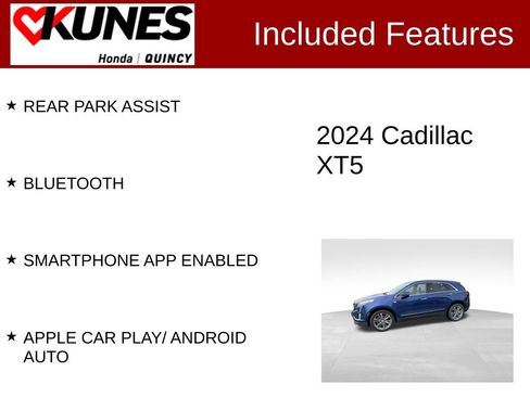 Used 2024 Cadillac XT5 Premium Luxury AWD/4WD image 3