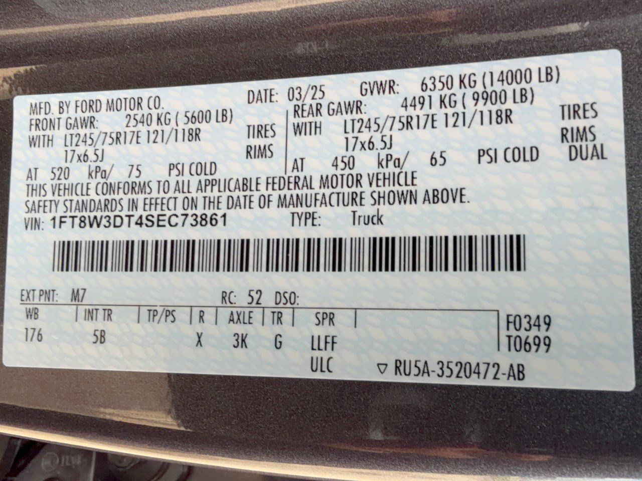 Certified 2025 Ford F350 Lariat w/ Lariat Ultimate Package AWD/4WD image 30