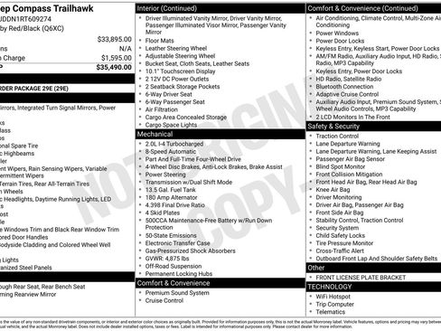 Used 2024 Jeep Compass Trailhawk image 31