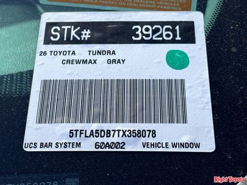 New 2026 Toyota Tundra SR5 AWD/4WD image 22