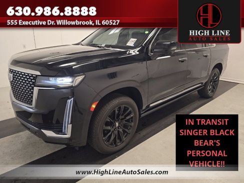 Used 2021 Cadillac Escalade ESV Premium Luxury w/ Driver Assist Tech Package AWD/4WD image 1