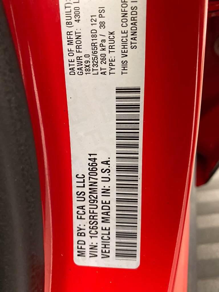 Used 2021 RAM 1500 TRX w/ TRX Level 2 Equipment Group AWD/4WD image 30