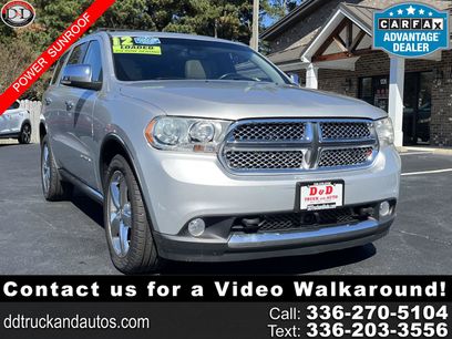 Used 2012 Dodge Durango Citadel w/ Trailer Tow Group IV