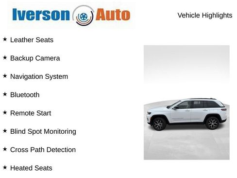 Used 2025 Jeep Grand Cherokee Limited w/ Trailer Tow Package AWD/4WD image 2
