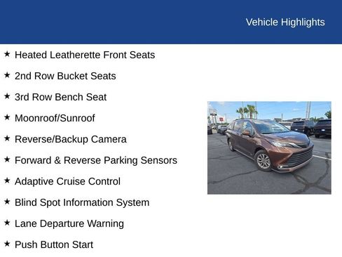 Used 2021 Toyota Sienna XLE AWD/4WD image 11