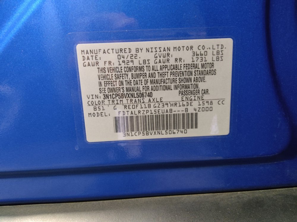 Used 2022 Nissan Kicks S FWD image 33