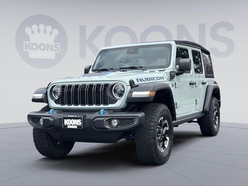 Used 2024 Jeep Wrangler Unlimited Rubicon 4xe w/ Technology Group image 1