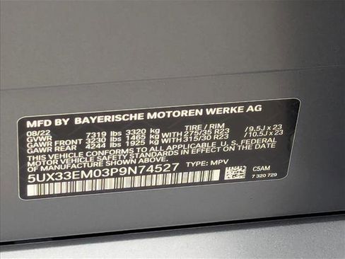 Certified 2023 BMW X7 M60i w/ Executive Package image 27