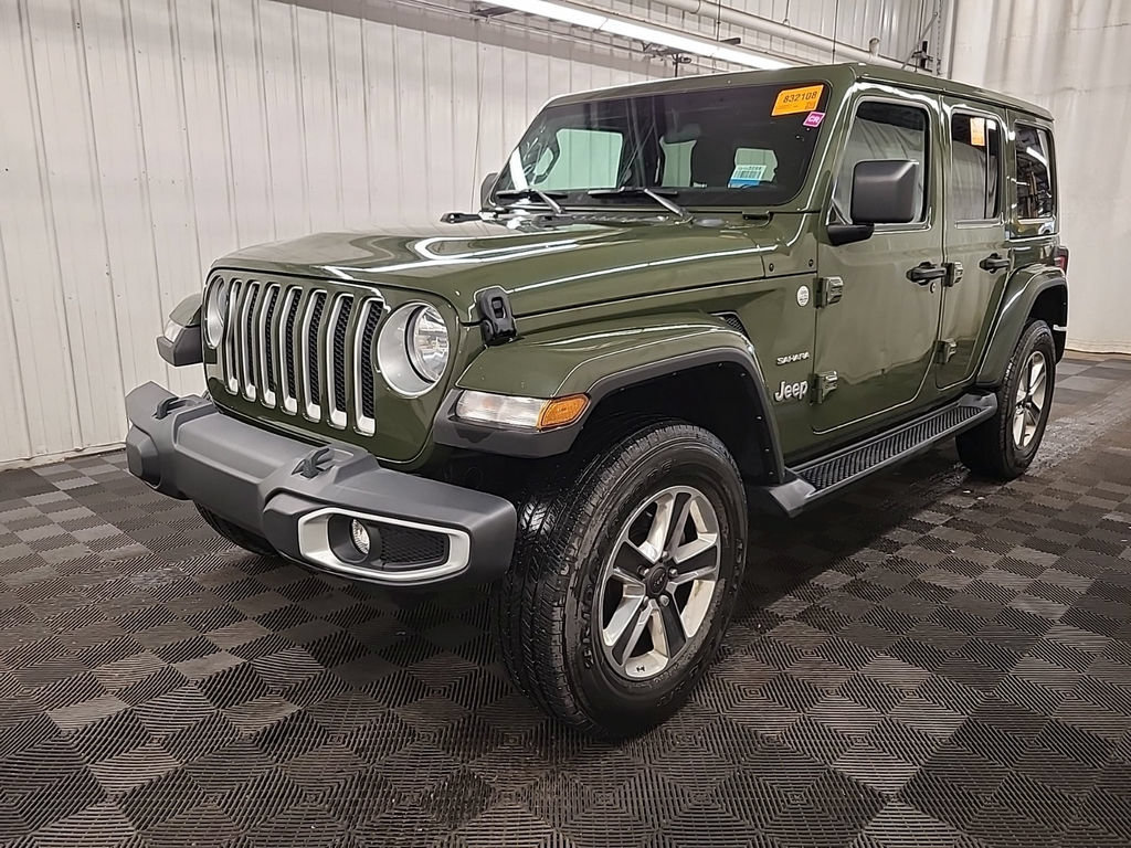 Used 2021 Jeep Wrangler Unlimited Sahara AWD/4WD image 2