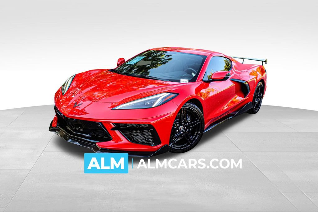 Used 2020 Chevrolet Corvette Stingray Preferred Cpe w/ 2LT Preferred Equipment Group RWD image 1