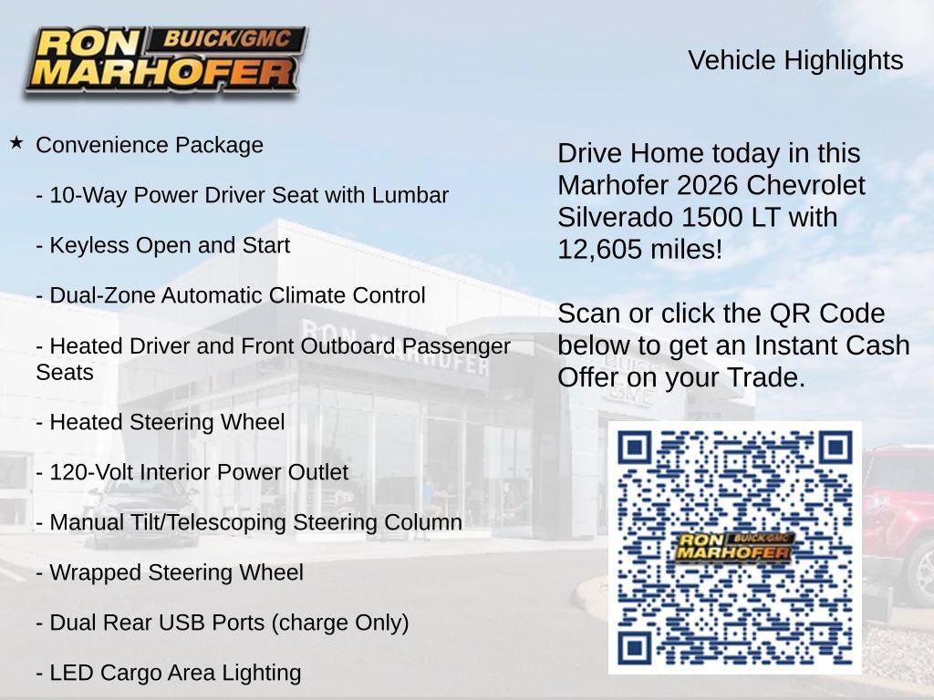 Used 2026 Chevrolet Silverado 1500 LT AWD/4WD image 14