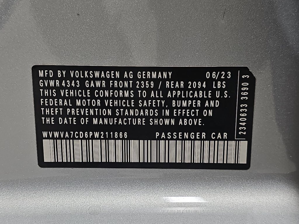 Used 2023 Volkswagen GTI Autobahn FWD image 33