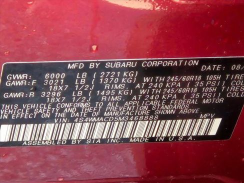 Used 2021 Subaru Ascent Premium w/ Convenience Package image 24