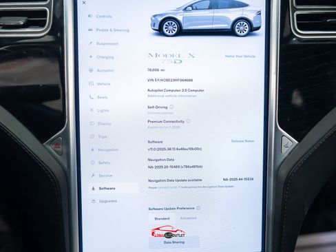 Used 2017 Tesla Model X 100D AWD/4WD image 30