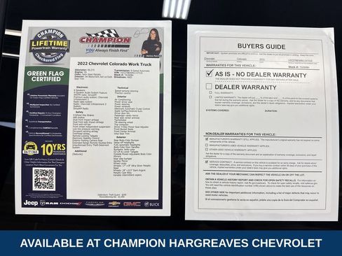 Used 2022 Chevrolet Colorado W/T w/ Custom Special Edition image 43