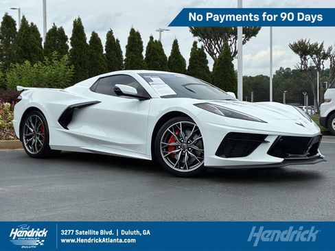 Used 2025 Chevrolet Corvette Stingray Premium Conv w/ Z51 Performance Package RWD image 1
