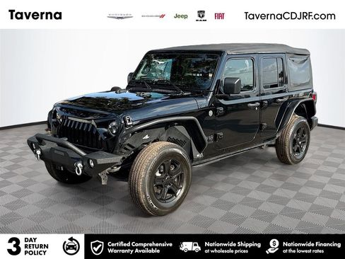 Used 2022 Jeep Wrangler Unlimited Sport image 1