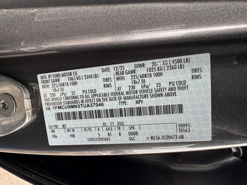 New 2026 Ford Escape ST-Line w/ Tech Pack #1 image 34