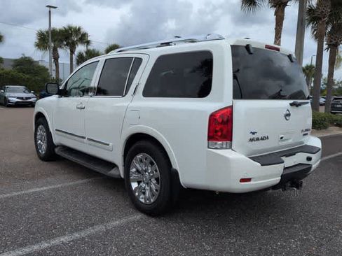 Used 2015 Nissan Armada Platinum w/ 2nd Row Captain Seat Package RWD image 6