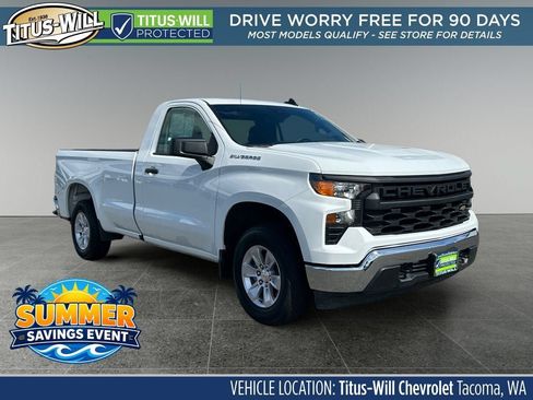 Used 2025 Chevrolet Silverado 1500 W/T RWD image 1