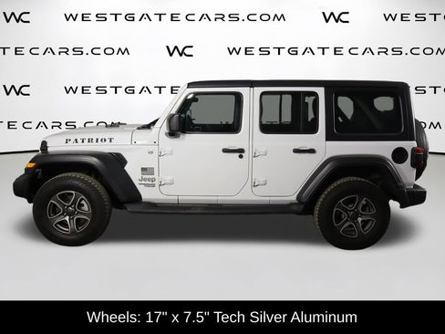 Used 2021 Jeep Wrangler Unlimited Sport image 46