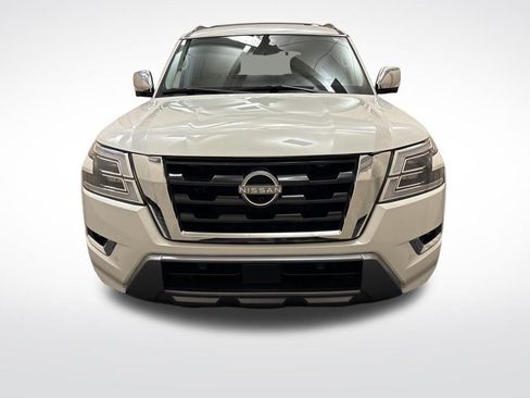 Used 2021 Nissan Armada Platinum w/ Captain's Chairs Package AWD/4WD image 2