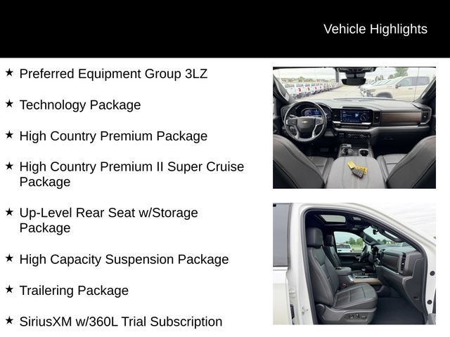 Used 2025 Chevrolet Silverado 1500 High Country AWD/4WD image 12
