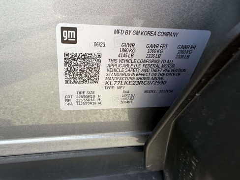 Certified 2024 Chevrolet Trax ACTIV w/ Driver Confidence Package FWD image 17