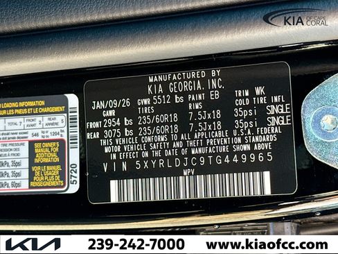 New 2026 Kia Sorento S w/ S Panoramic Sunroof Package AWD/4WD image 41