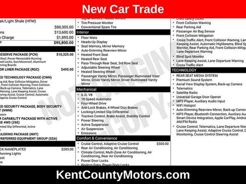 Used 2023 GMC Yukon XL Denali w/ Denali Reserve Package AWD/4WD image 1