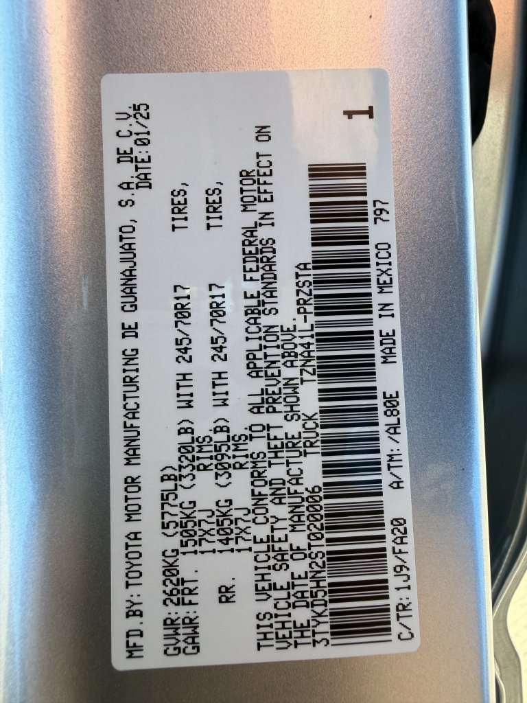 Used 2025 Toyota Tacoma SR RWD image 26