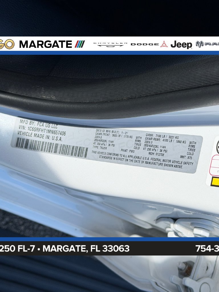 Used 2021 RAM 1500 Limited AWD/4WD image 25