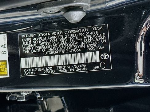 New 2026 Toyota Corolla XLE FWD image 32