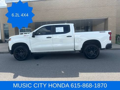 Used 2022 Chevrolet Silverado 1500 Custom Trail Boss w/ Safety Confidence Package AWD/4WD image 1