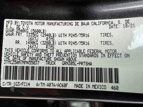 Used 2022 Toyota Tacoma SR5 image 47