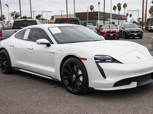 Used 2021 Porsche Taycan Turbo AWD/4WD image 3