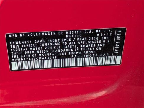 Used 2012 Volkswagen Jetta SE image 16