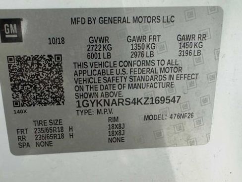 Used 2019 Cadillac XT5 Base image 37