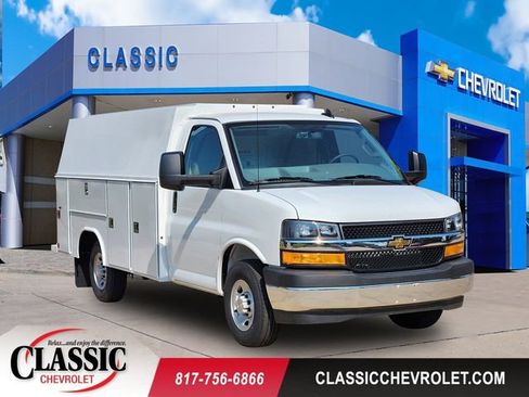 New 2025 Chevrolet Express 3500 w/ Power Convenience Package RWD image 1
