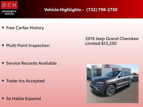 Used 2019 Jeep Grand Cherokee Limited image 4