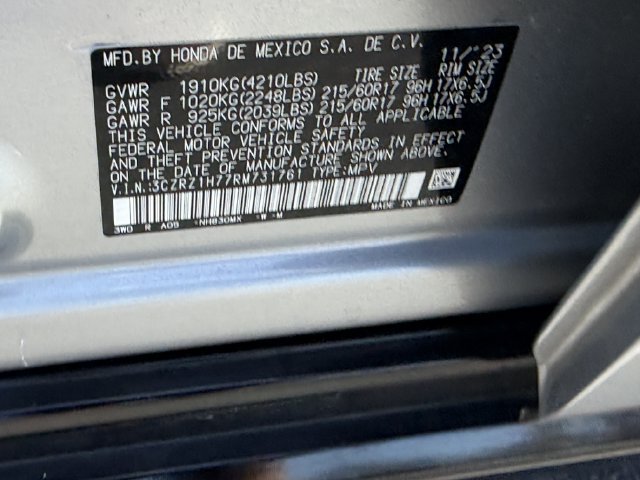 Used 2024 Honda HR-V EX-L image 37
