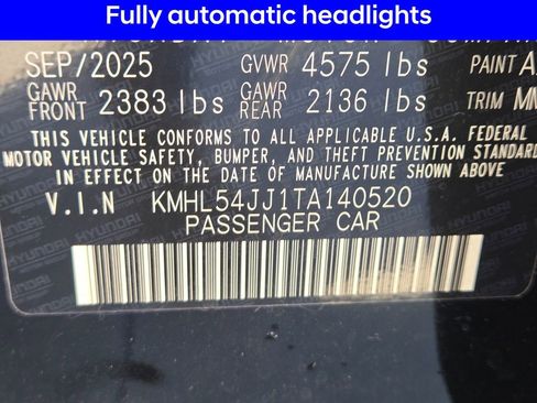 Certified 2026 Hyundai Sonata Limited image 15