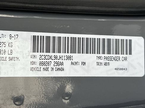 Used 2018 Dodge Charger SRT Hellcat RWD image 35